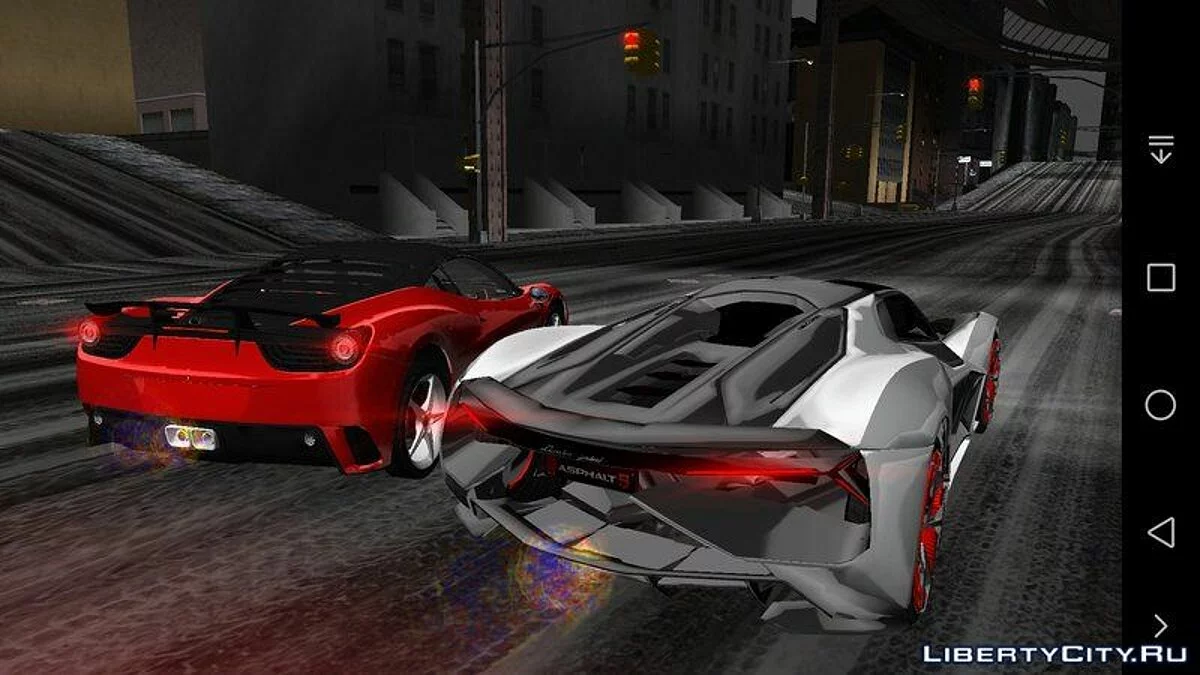 Lamborghini Terzo Millennio / GTA 3 (iOS, Android)