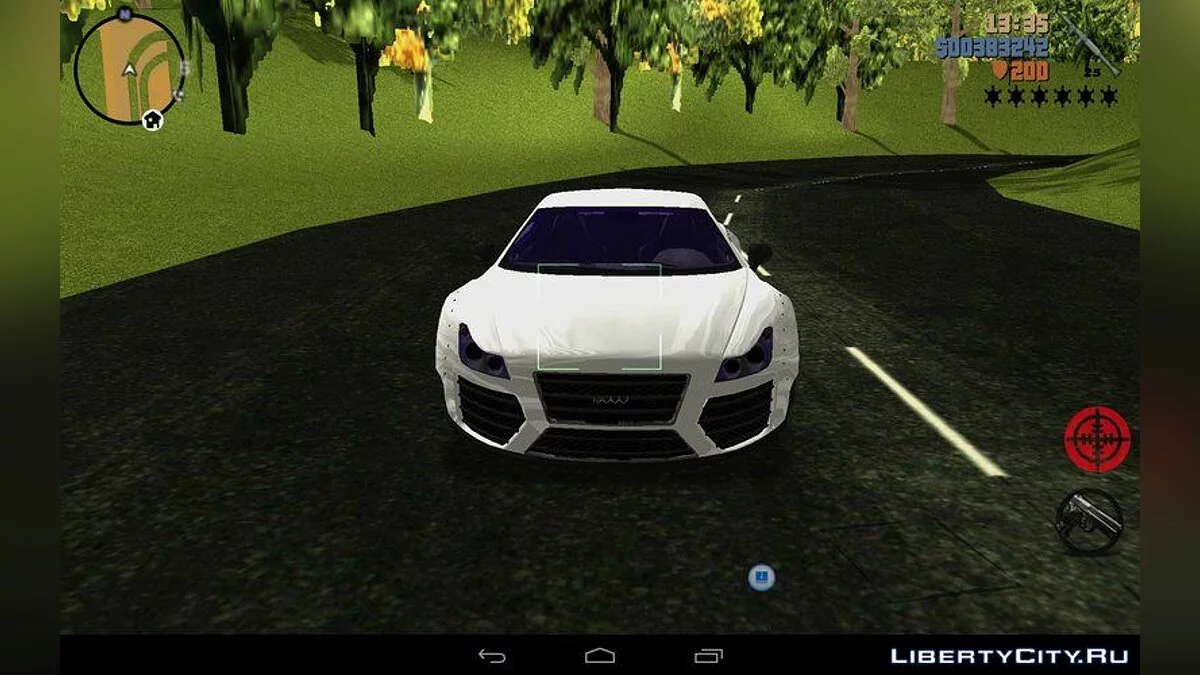 Audi R8 Tuned / GTA 3 (iOS, Android)