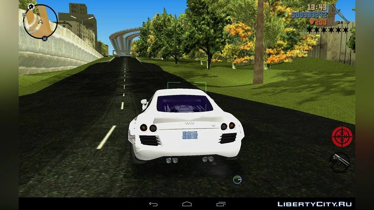 Audi R8 Tuned / GTA 3 (iOS, Android)