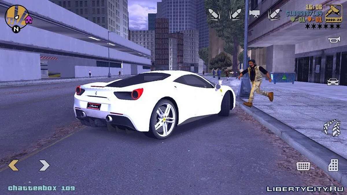 Ferrari 488 GTB V2 / GTA 3 (iOS, Android)