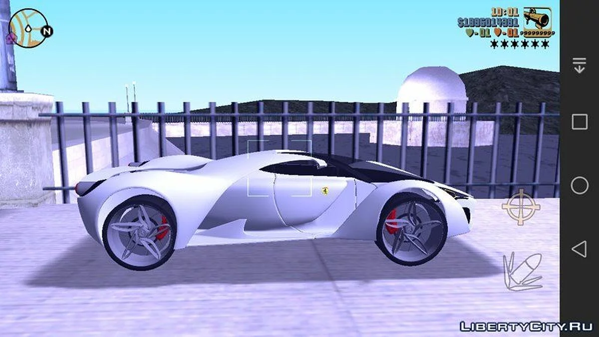 Ferrari F80 Concept / GTA 3 (iOS, Android)