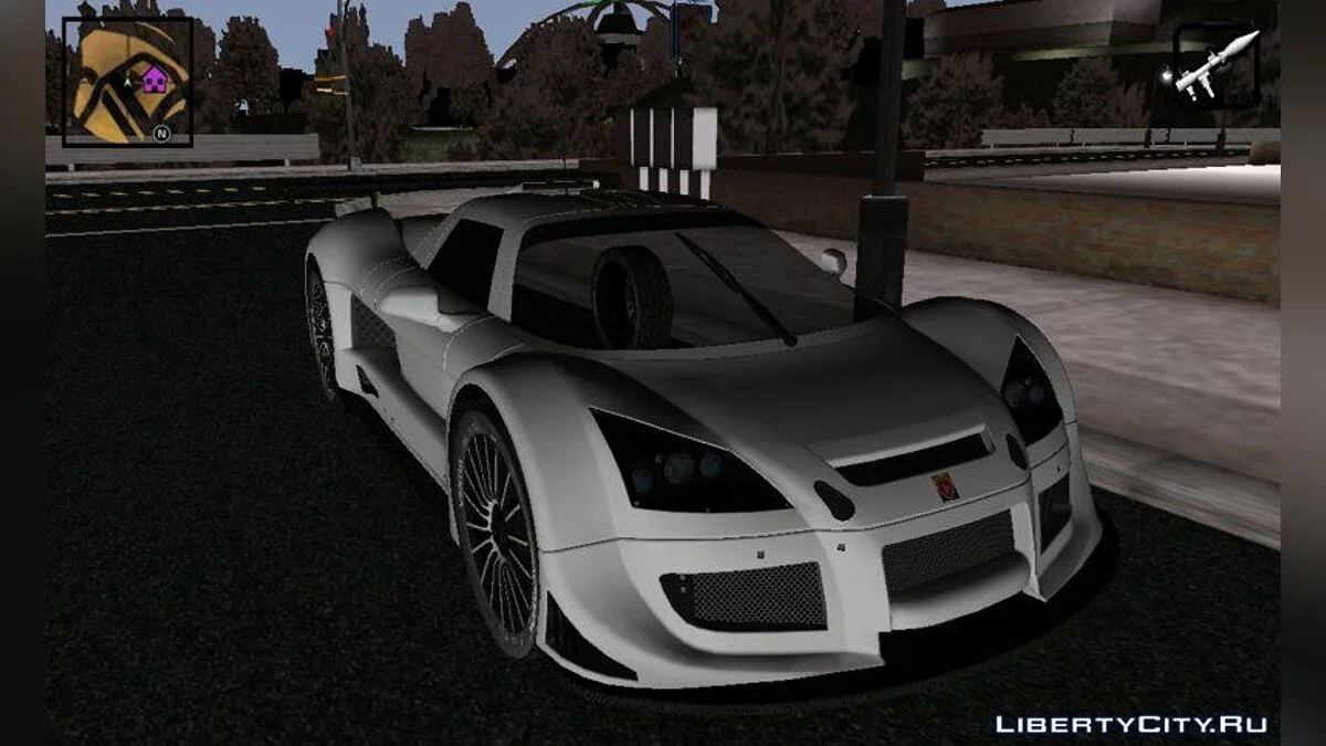Gumpert Apollo / GTA 3 (iOS, Android)