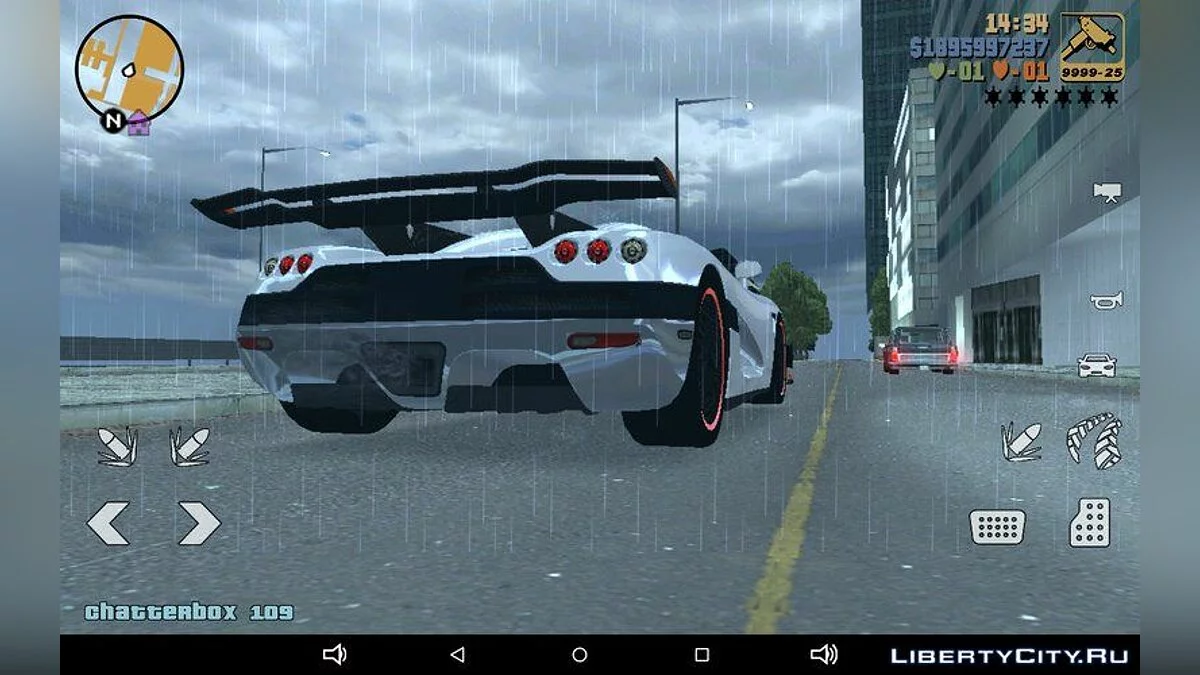 Koenigsegg CCX:1 / GTA 3 (iOS, Android)