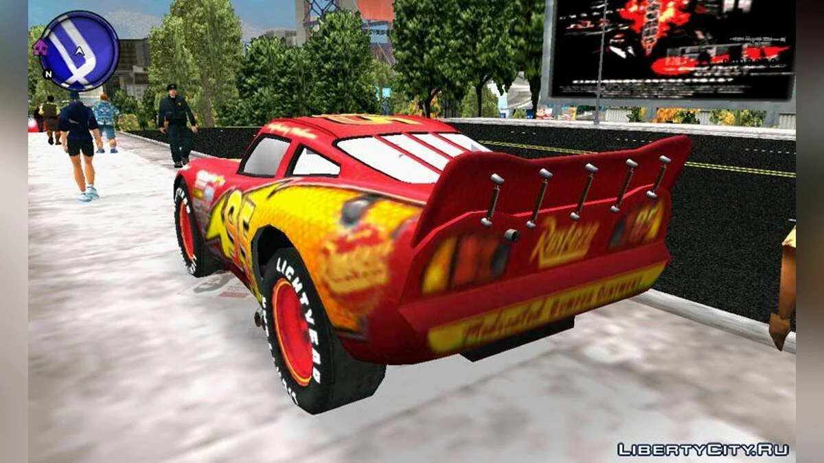 Молния Маквин / GTA 3 (iOS, Android)