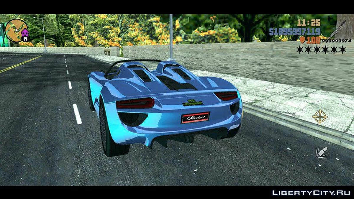 Porsche 918 Spyder / GTA 3 (iOS, Android)
