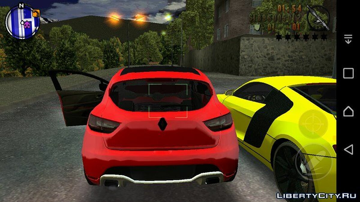 Скачать Renault Clio Four Air для GTA 3 (iOS, Android)