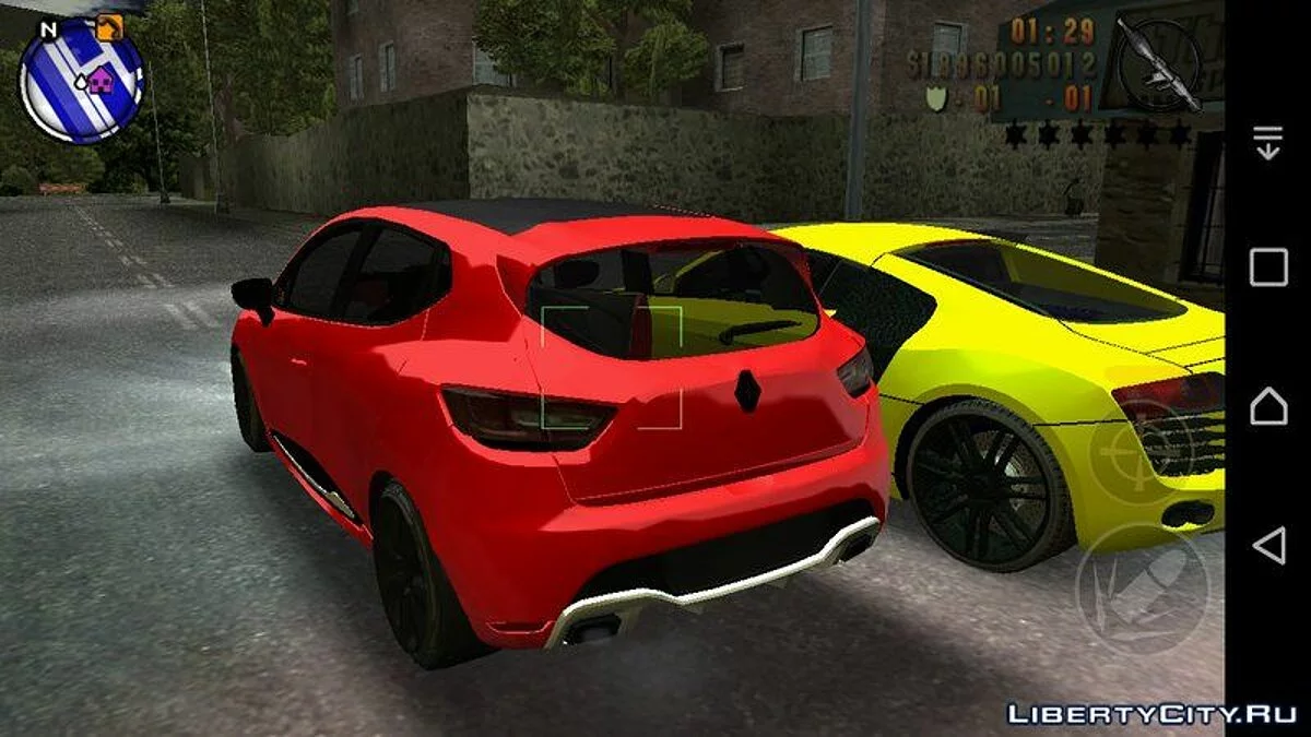 Renault Clio Four Air / GTA 3 (iOS, Android)