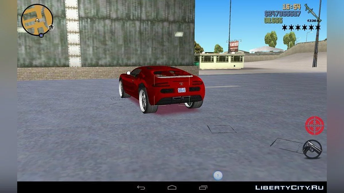 Truffade Adder (Bugatti Veyron) из GTA 5 / GTA 3 (iOS, Android)