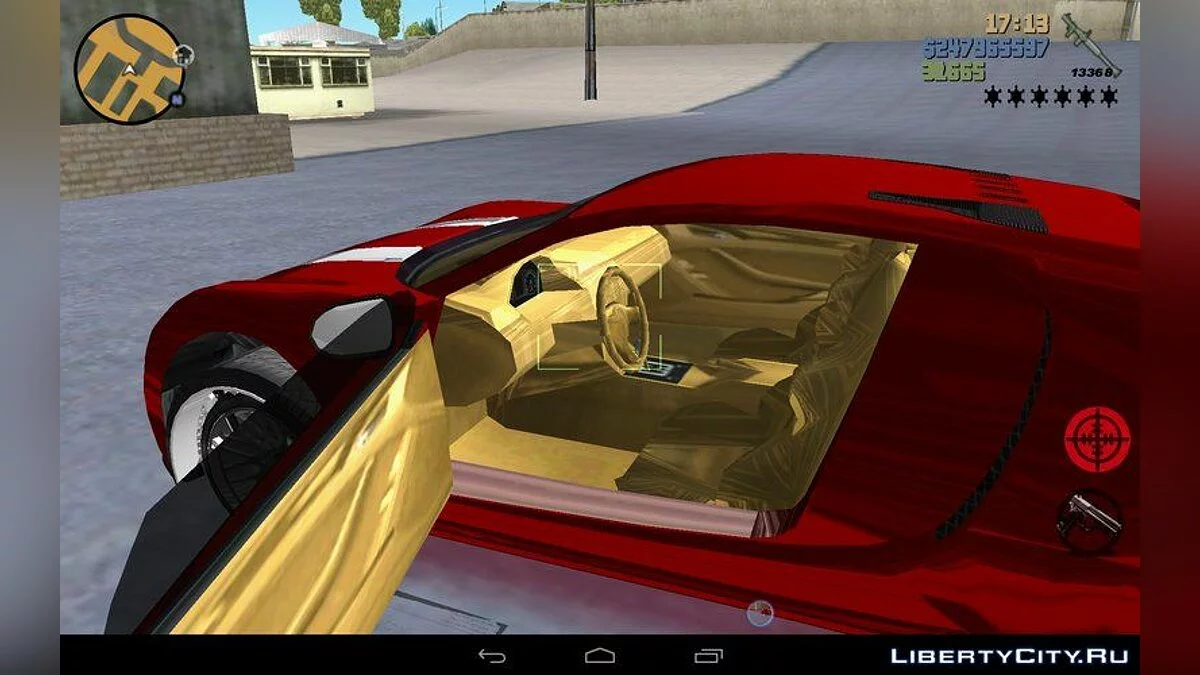 Truffade Adder (Bugatti Veyron) из GTA 5 / GTA 3 (iOS, Android)