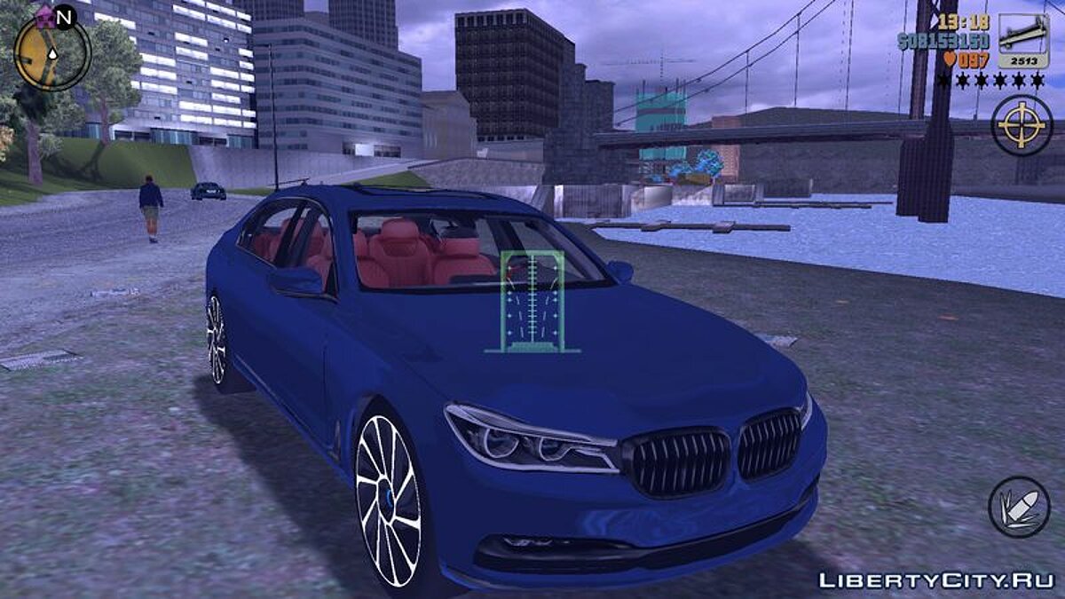 Скачать 2016 BMW 750I для GTA 3 (iOS, Android)