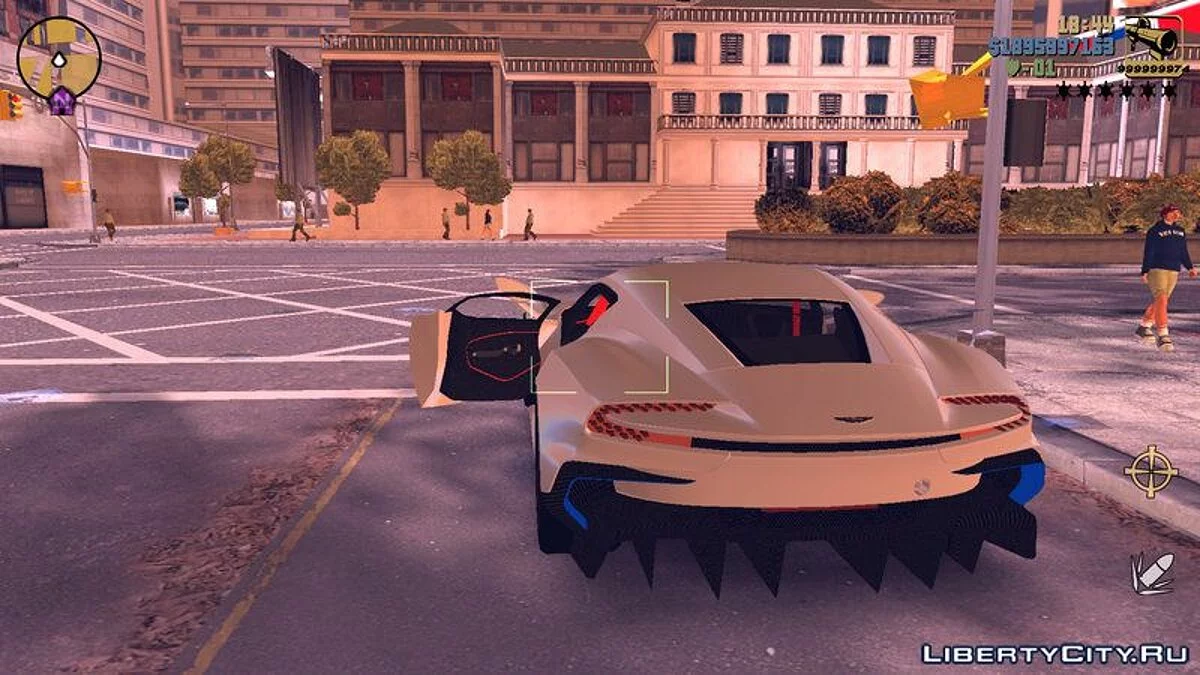 Aston Martin Vulcan / GTA 3 (iOS, Android)