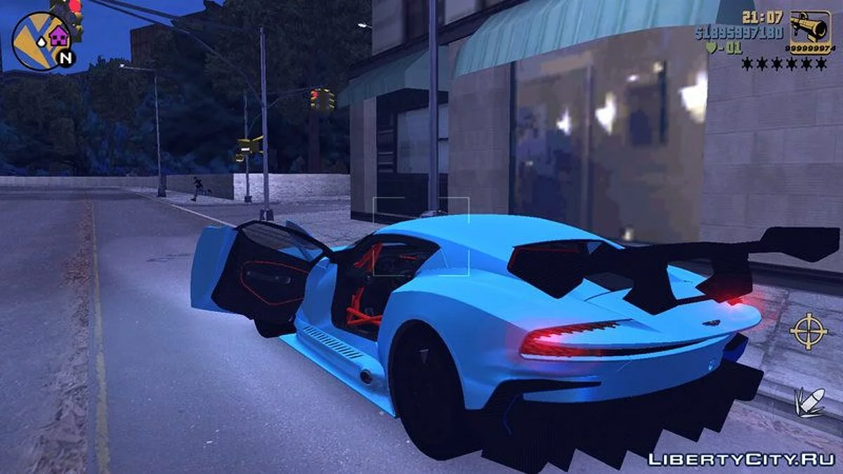 Aston Martin Vulcan / GTA 3 (iOS, Android)