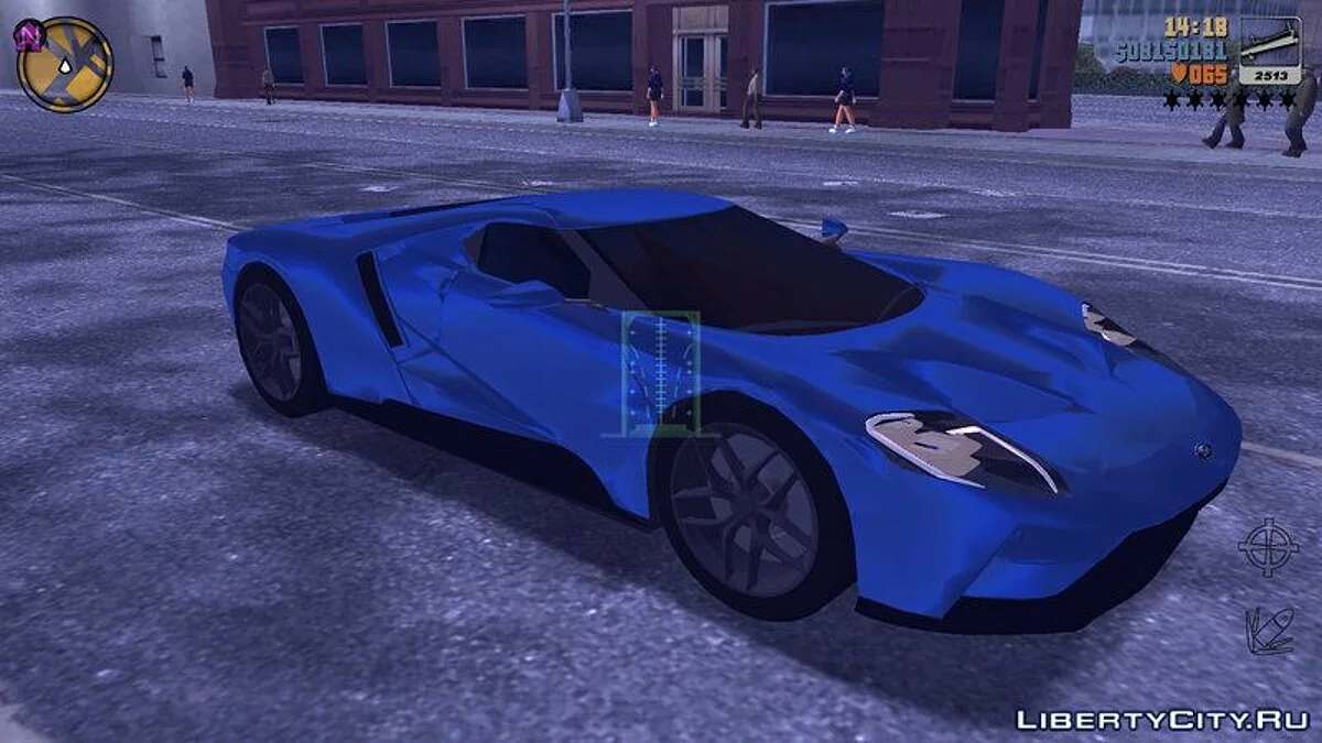 Ford GT 2017 / GTA 3 (iOS, Android)