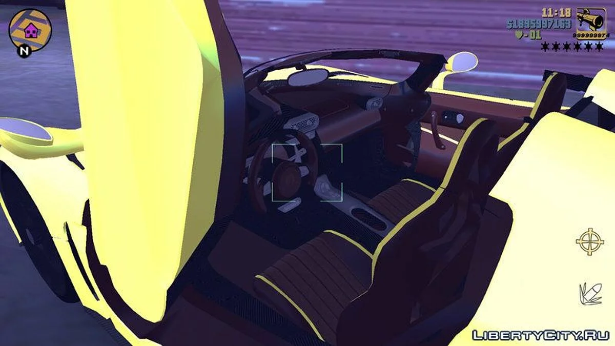 Koenigsegg Regera / GTA 3 (iOS, Android)