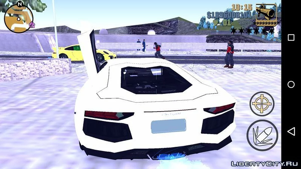 Lamborghini Aventador LP 700-4 / GTA 3 (iOS, Android)