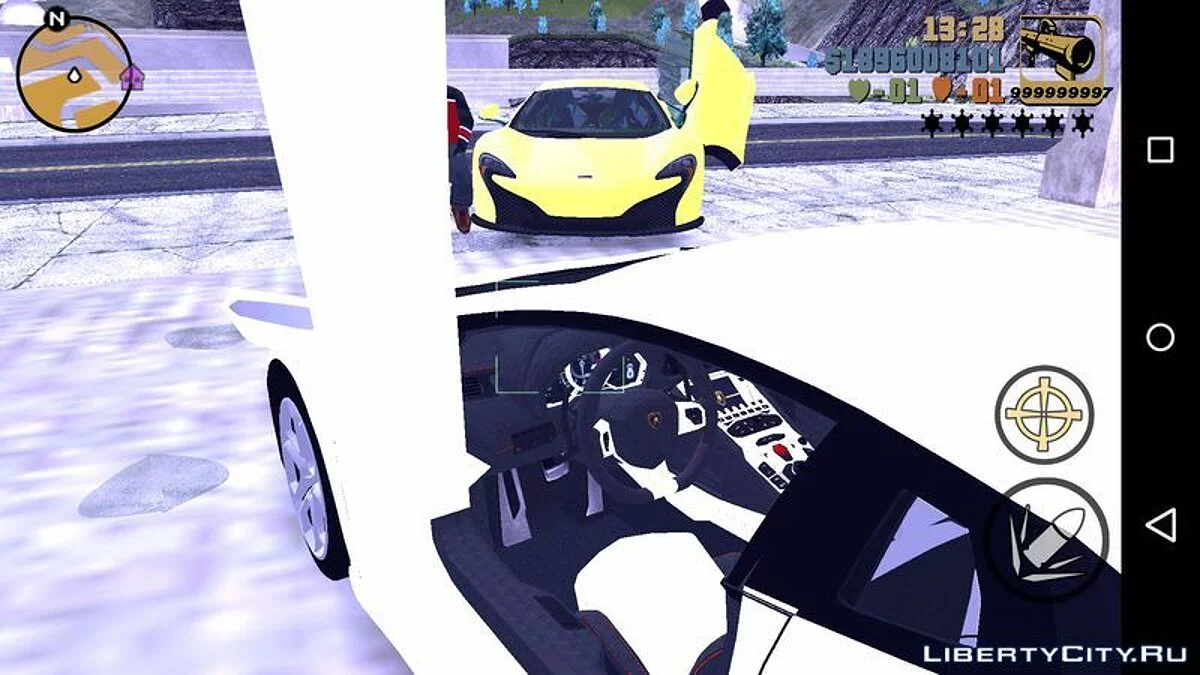 Lamborghini Aventador LP 700-4 / GTA 3 (iOS, Android)