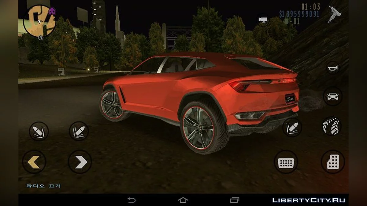 Lamborghini Urus из Asphalt 8 / GTA 3 (iOS, Android)