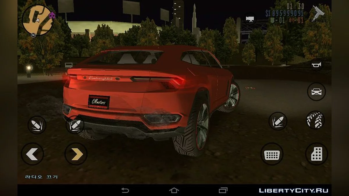 Lamborghini Urus из Asphalt 8 / GTA 3 (iOS, Android)