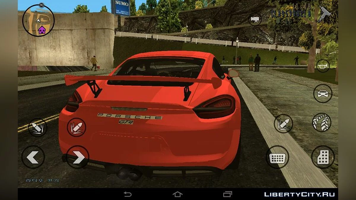 Porsche Cayman GT4 / GTA 3 (iOS, Android)