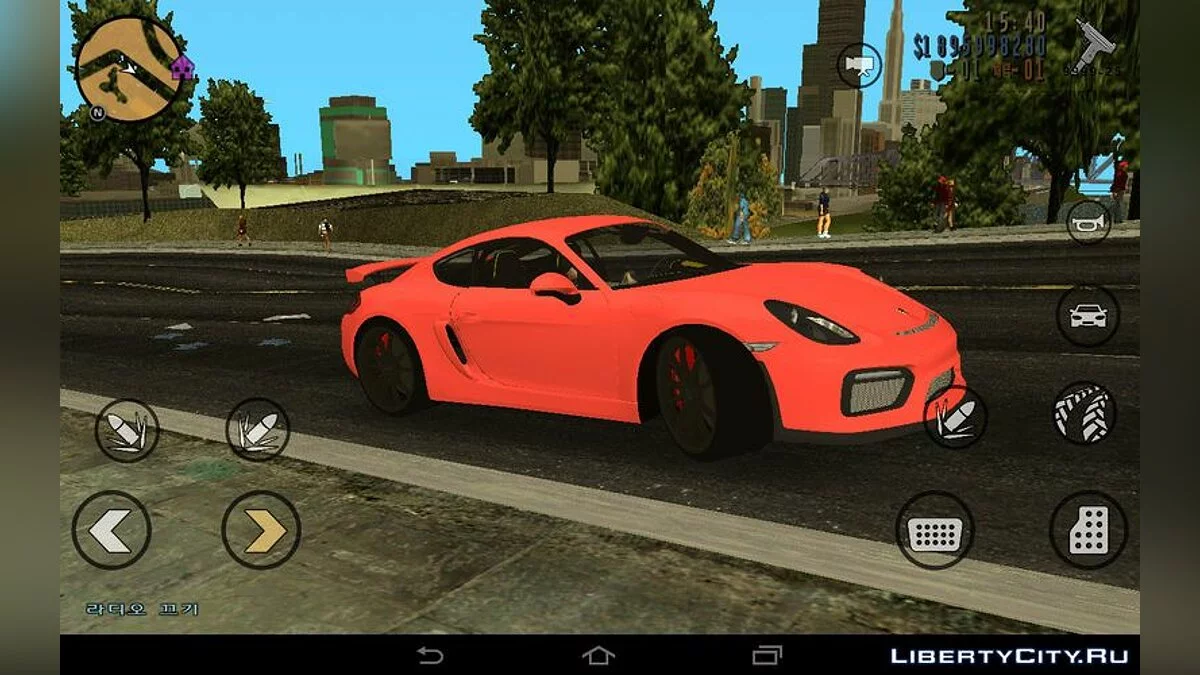 Porsche Cayman GT4 / GTA 3 (iOS, Android)
