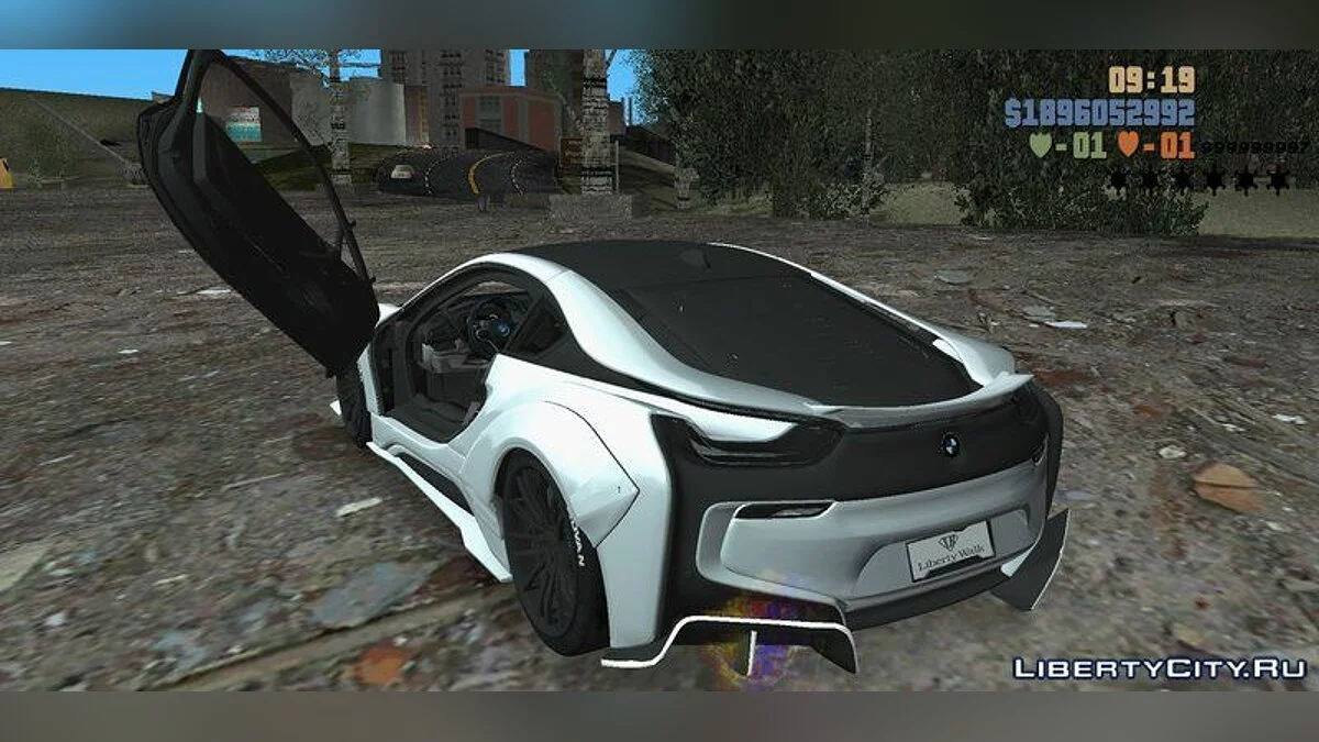 BMW i8 LibertyWalk 2017 / GTA 3 (iOS, Android)