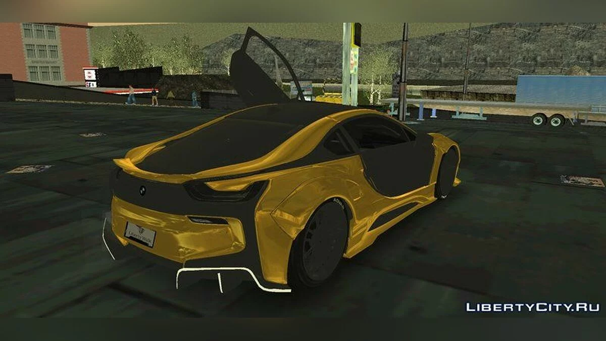 BMW i8 LibertyWalk 2017 / GTA 3 (iOS, Android)