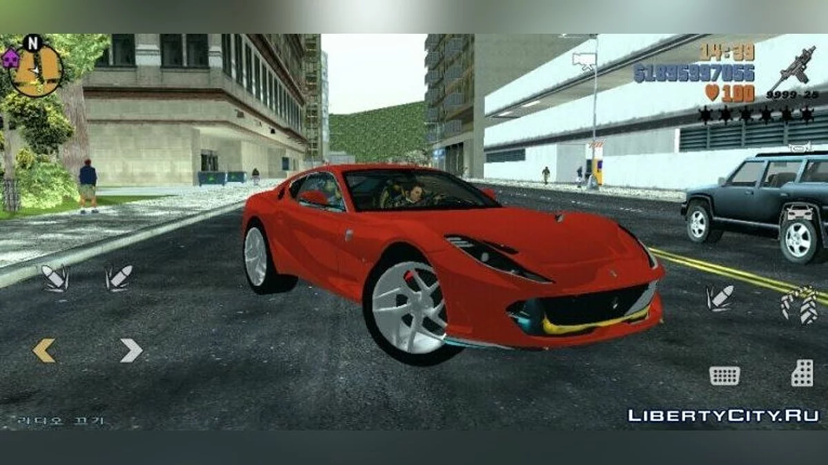 Ferrari 812 SF / GTA 3 (iOS, Android)