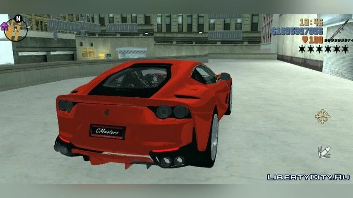 Ferrari 812 SF / GTA 3 (iOS, Android)