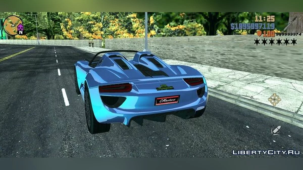 Porsche 918 Spyder / GTA 3 (iOS, Android)