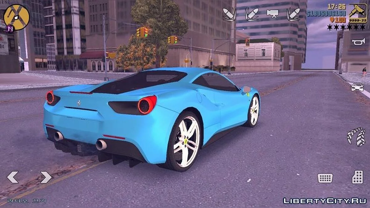 Ferrari 488 GTB / GTA 3 (iOS, Android)