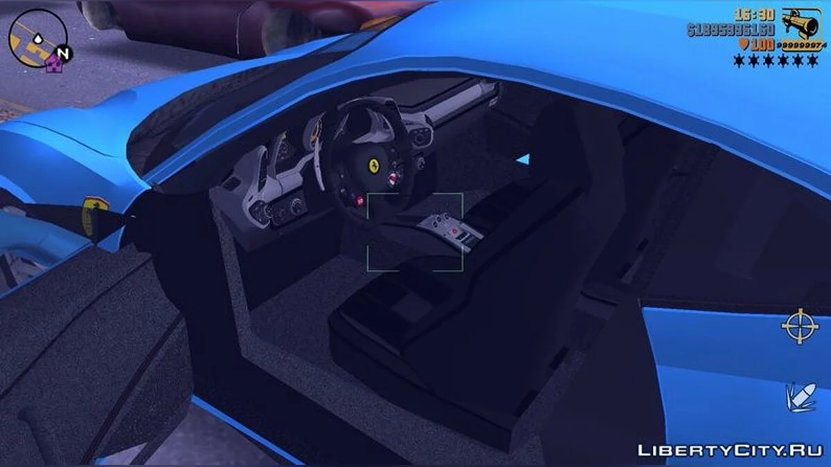 Ferrari 488 GTB / GTA 3 (iOS, Android)