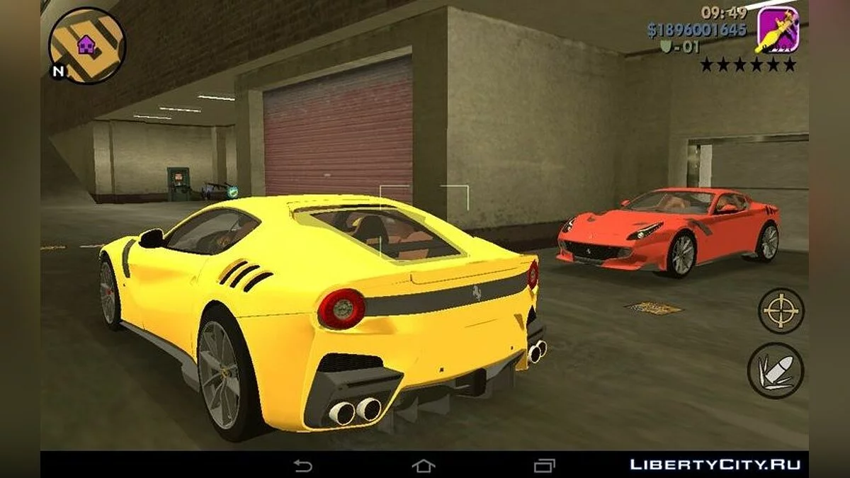 Ferrari F12 TDF / GTA 3 (iOS, Android)