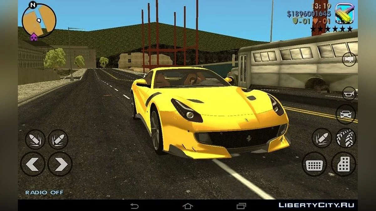 Ferrari F12 TDF / GTA 3 (iOS, Android)
