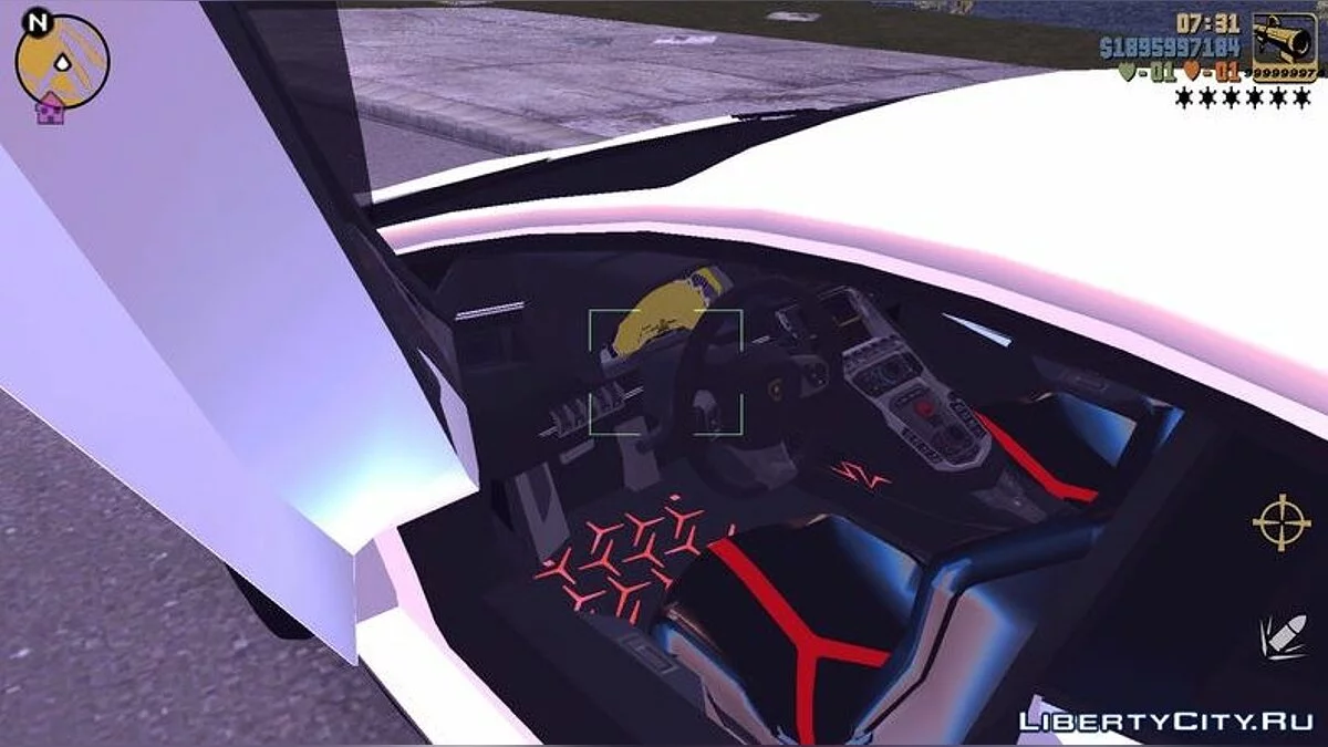 Lamborghini Aventador SV / GTA 3 (iOS, Android)