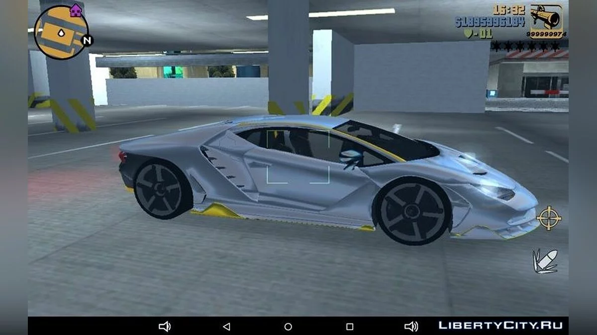 Lamborghini Centenario / GTA 3 (iOS, Android)