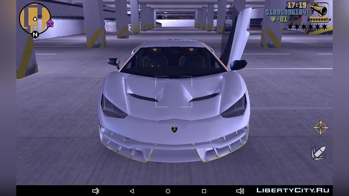 Lamborghini Centenario / GTA 3 (iOS, Android)