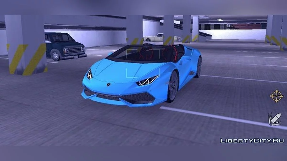 Lamborghini Huracan Spyder / GTA 3 (iOS, Android)