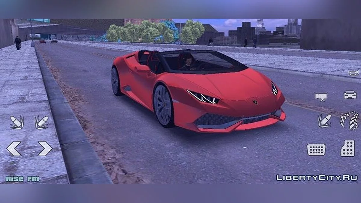 Lamborghini Huracan Spyder / GTA 3 (iOS, Android)