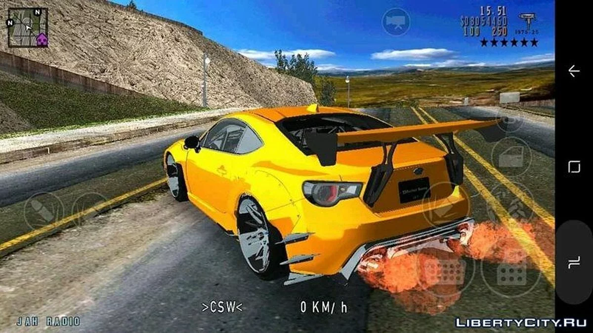 Subaru BRZ Rocket Bunny / GTA 3 (iOS, Android)