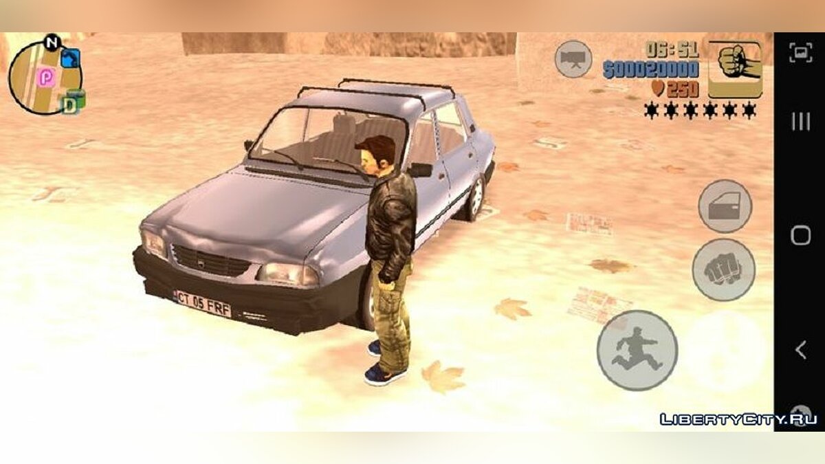 Замена kuruma.dff в GTA 3 (iOS, Android) (8 файлов)