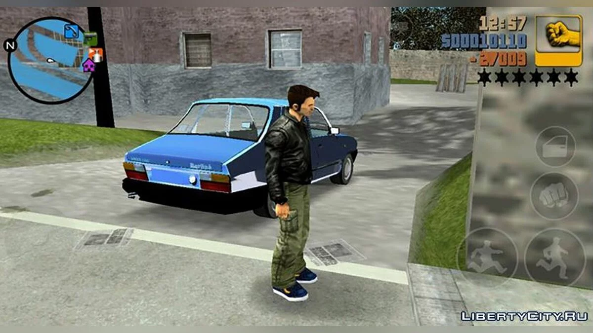 Dacia 1310 "Zambetul lui Iliescu" / GTA 3 (iOS, Android)