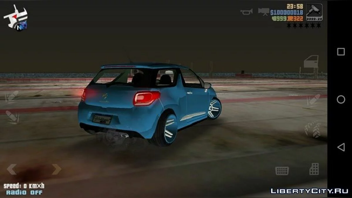 Citroen DS3 2011  / GTA 3 (iOS, Android)