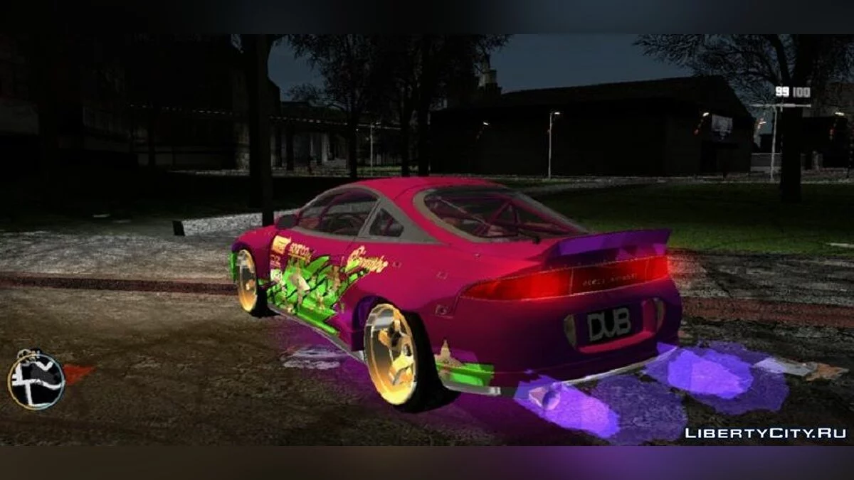 Mitsubishi GSX Widebody  / GTA 3 (iOS, Android)