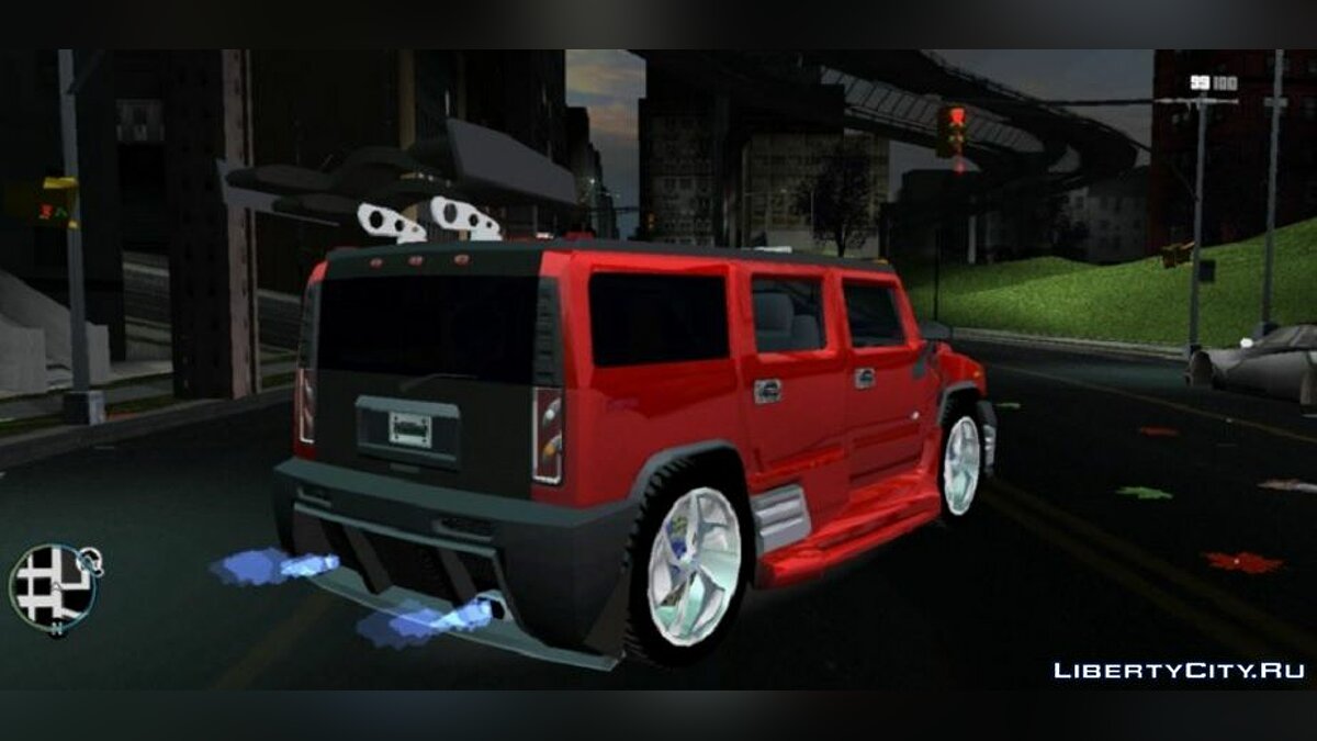 Скачать Hummer H2 (из NFS Underground 2) для GTA 3 (iOS, Android)