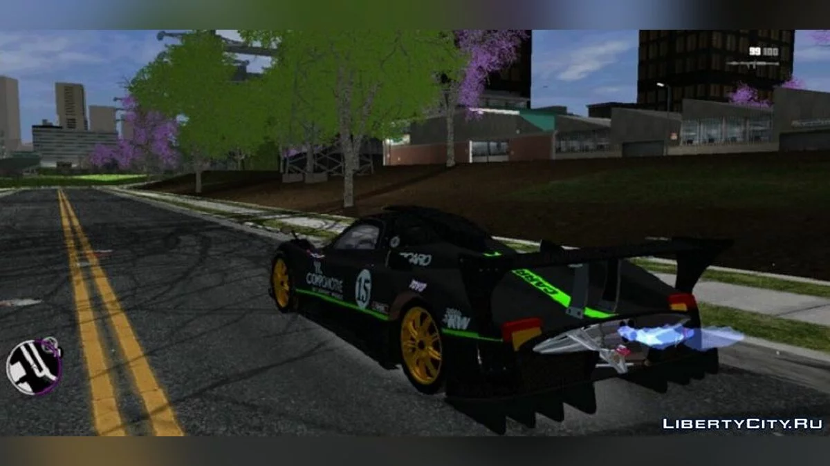 Pagani Zonda R  / GTA 3 (iOS, Android)