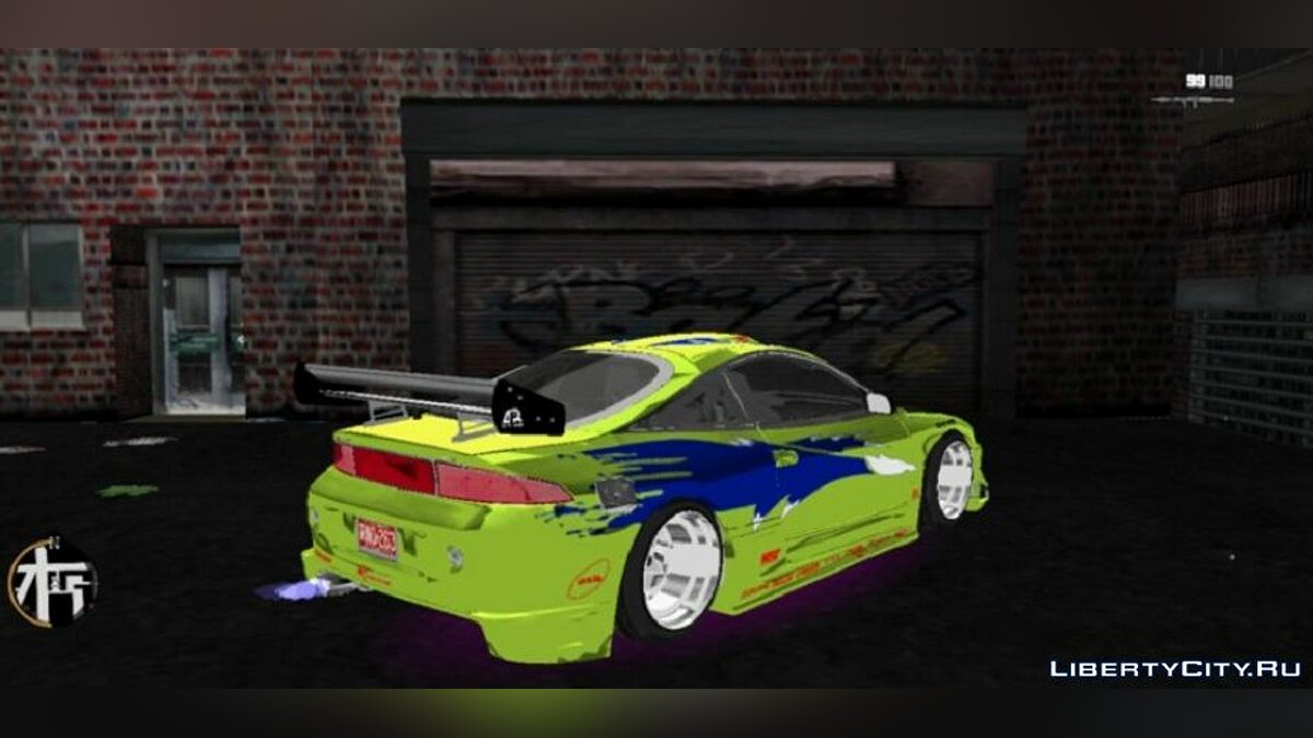 Скачать Brian's Mitsubishi Eclipse '95 для GTA 3 (iOS, Android)