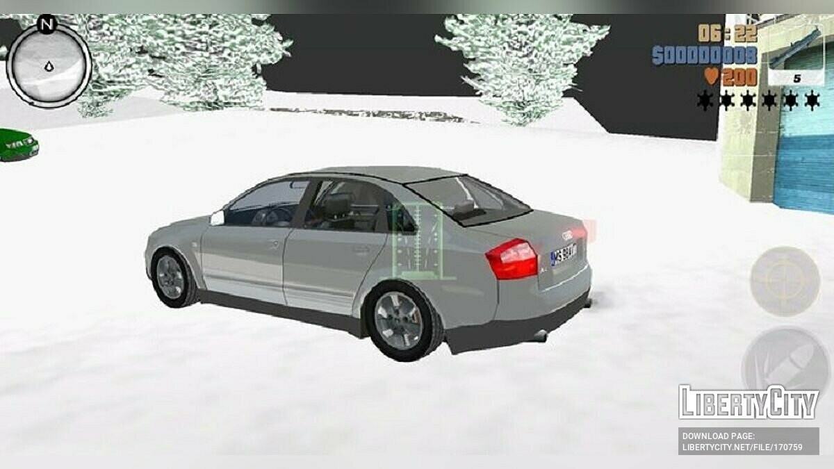 Скачать Audi A4 для GTA 3 (iOS, Android)