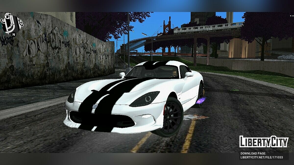 Скачать Dodge Viper GTS для GTA 3 (iOS, Android)