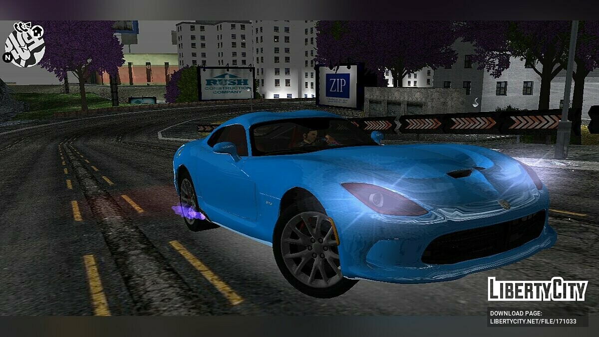 Скачать Dodge Viper GTS для GTA 3 (iOS, Android)