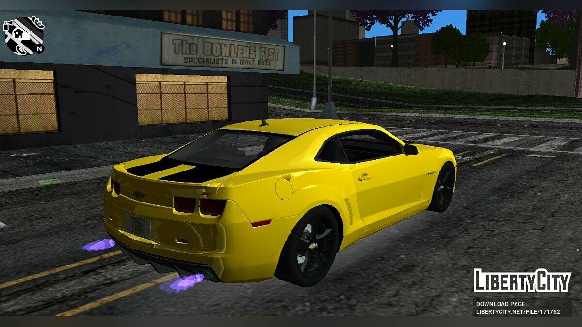 Скачать Chevrolet Camaro 2010 для GTA 3 (iOS, Android)